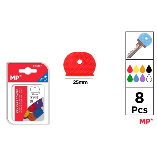 Imagen de Distintivo flexibles para llaves 8 unidades main paper