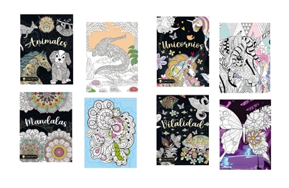 Imagen de Libro relax arte serie glitter