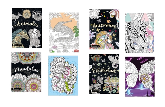 Imagen de Libro relax arte serie glitter