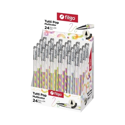 Imagen de Filgo roller gel pop tutti - display 24 surtido