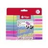 Imagen de Filgo resaltador creativo doble punta multilayer - estuche 8 glitter