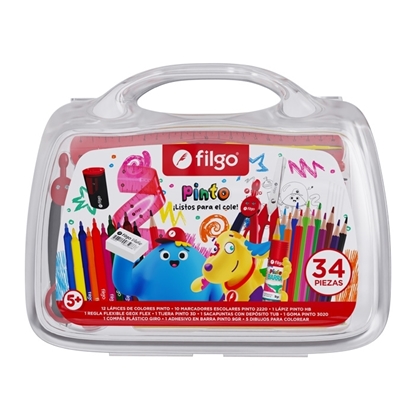Imagen de Filgo valija pinto listos para el cole - est plastico 34 sur
