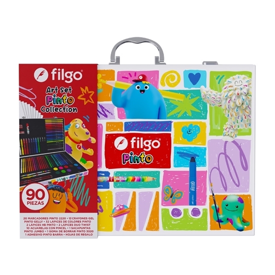 Imagen de Filgo art set pinto collection - maletin 90 surtido