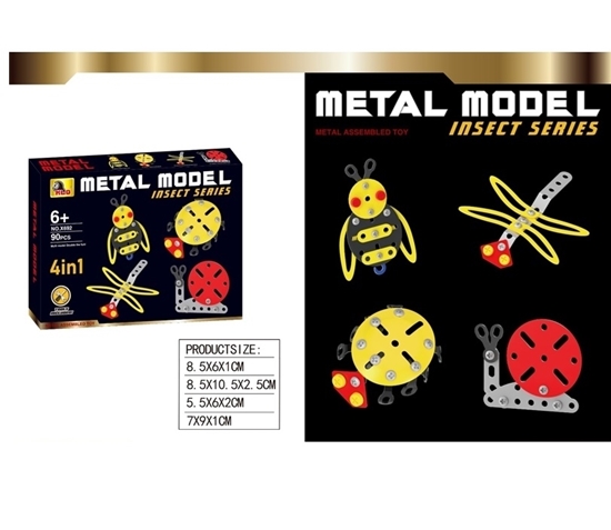 Imagen de A.Mecano metal arma insecto /72