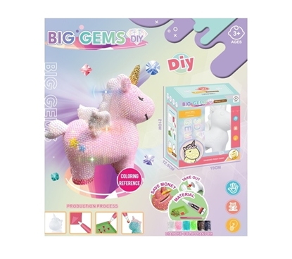 Imagen de A.Diamond painting decora tu unicornio con alas /48