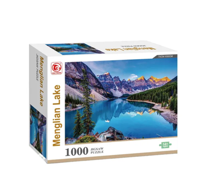 Imagen de a.Puzzle 1000 piezas lago mengliano /48