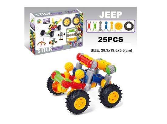 Imagen de a.Mecano plastico 25 pezas / 60