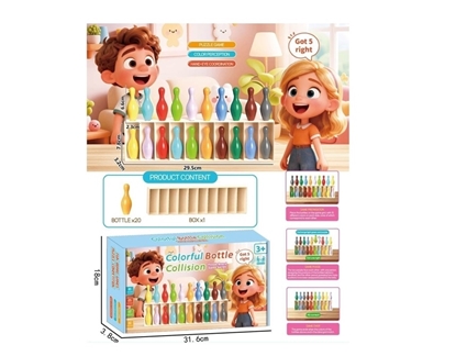 Imagen de a.Juego de memoria con botellas de colores  /84