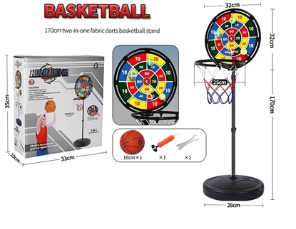 Imagen de a.Tablero de Basket + tiro al blanco con pie /12