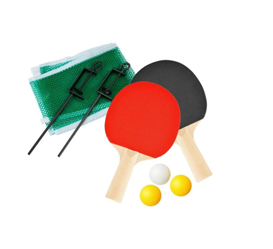 Imagen de Paletas Ping pong c/red 3 pelotas