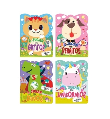 Imagen de Libro a jugar con.... stickers coloridos