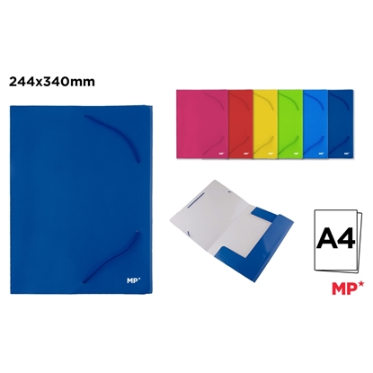 Imagen de Carpeta c/elastico a4 carton main paper