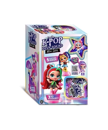 Imagen de Muñeca K pop diva squad caja dispensadora 23 unidades