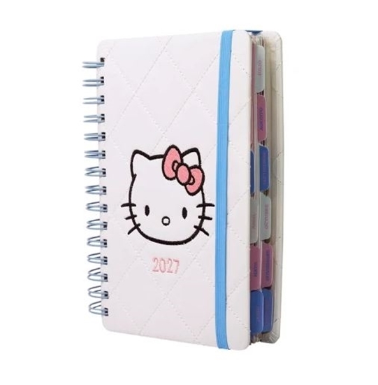 Imagen de Agenda mooving hello kitty dia por pagina c/e 14 x 20