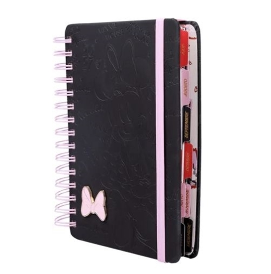 Imagen de Agenda mooving minnie mouse dia por pagina con espiral
