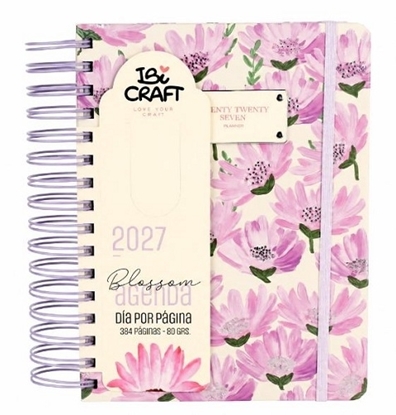 Imagen de Agenda ibi craf blossom dia a dia a5