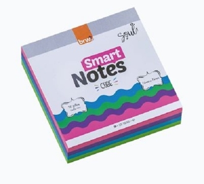 Imagen de Brw block de notas autoadhesivo cubo soul 76 x 76 200 hs