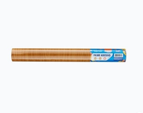 Imagen de Brw papel contac madera c/vetas 45cm x 10 metros 80 micrones