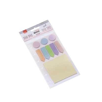 Imagen de Brw notas autoadhesivas pastel 9 un de 25 hsq