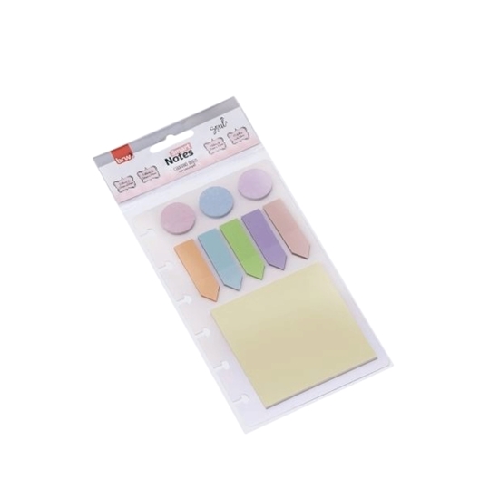 Imagen de Brw notas autoadhesivas pastel 9 un de 25 hsq