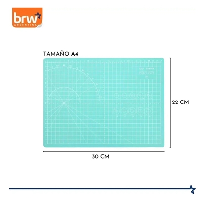Imagen de Brw base de corte a4 doble faz 30 x 22 cm