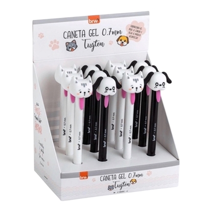 Imagen de Brw boligrafo gel corrable 0.7 tugton - display 12 un