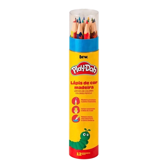 Imagen de Brw color de madera play doh - pote 12 colores