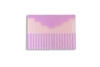 Imagen de Sobre plastico  con broche trama lila ibi craft 17x24cm 12 unidades