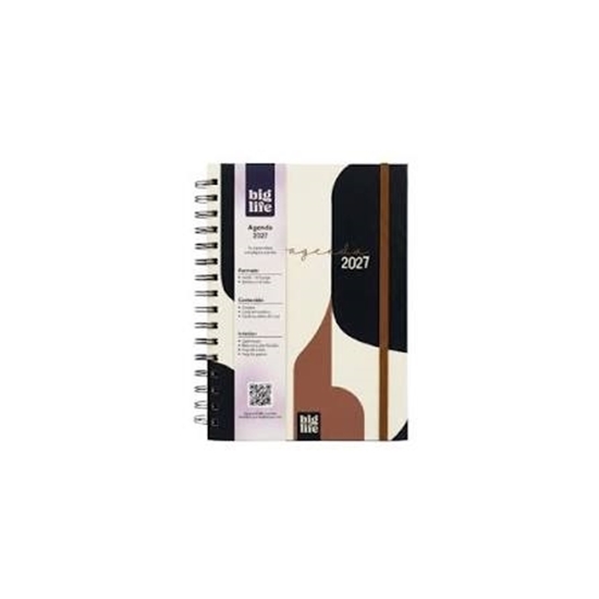 Imagen de Agenda big life geo choco dia a dia 10x15cm