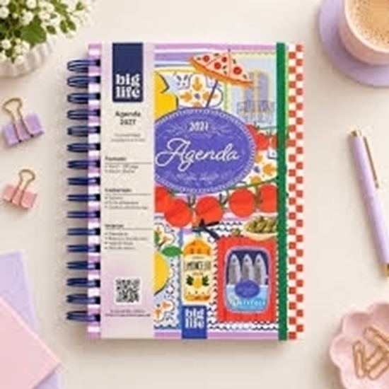 Imagen de Agenda big life dolce vita semana a la vista 16x22cm