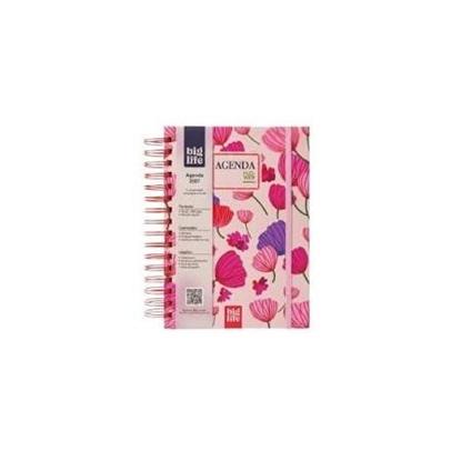 Imagen de Agenda big life flower dia a dia 10x15cm