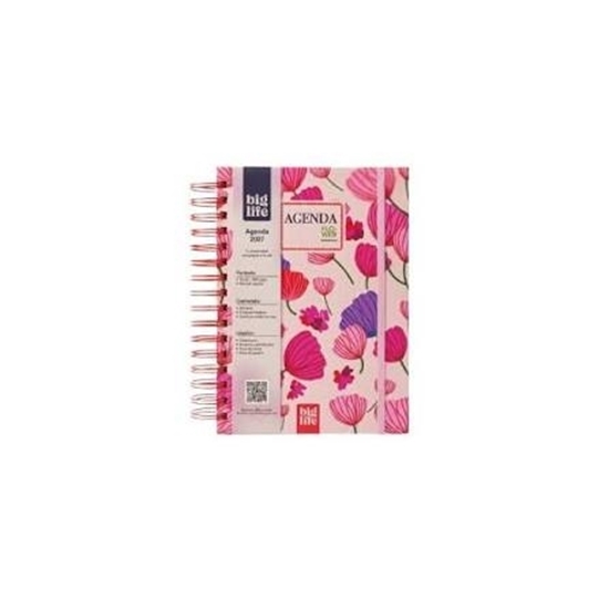 Imagen de Agenda big life flower dia a dia 10x15cm