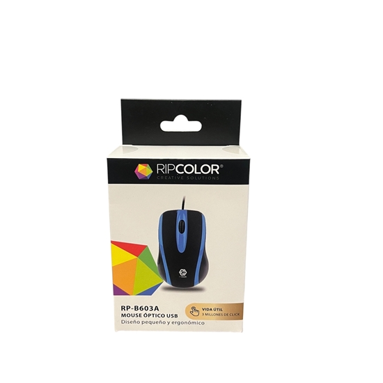 Imagen de Mouse con cable usb rp-b603a